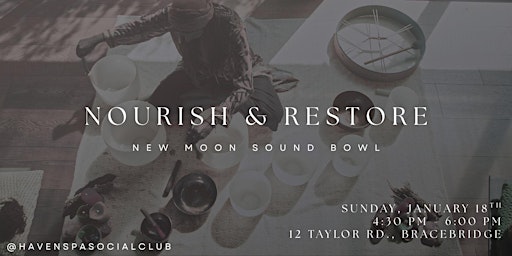 Immagine principale di New Moon at Haven | NOURISH + RESTORE