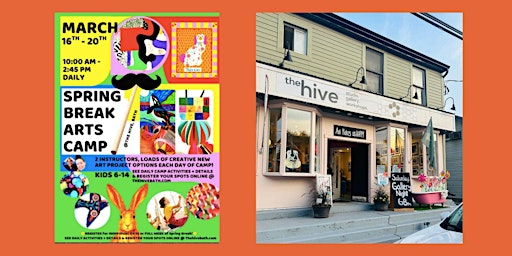 Image principale de Spring Break Youth Art Camp: Full Week