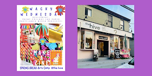 Image principale de Spring Break Youth Art Camp: WACKY WEDNESDAY