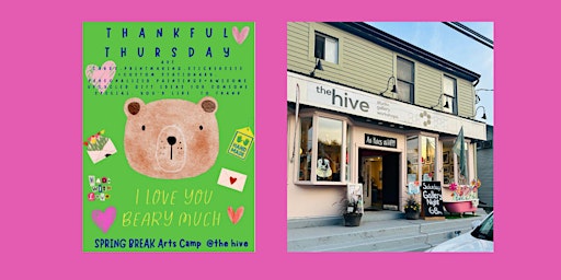 Image principale de Spring Break Youth Art Camp: THANKFUL THURSDAY