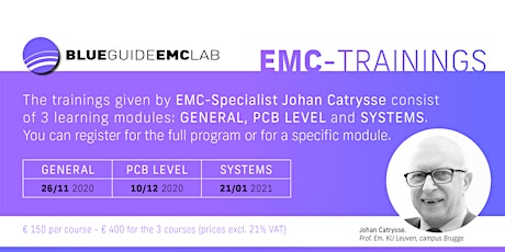 Imagem principal de EMC-Trainingen met Johan Catrysse