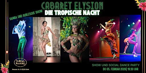 Image principale de Cabaret Elysion - Die tropische Nacht - Samba und Burlesque