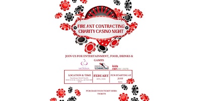 Image principale de Fire Ant Contracting Charity Casino Night