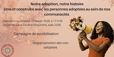 Image principale de Exposition : S’enraciner, notre adoption, notre histoire
