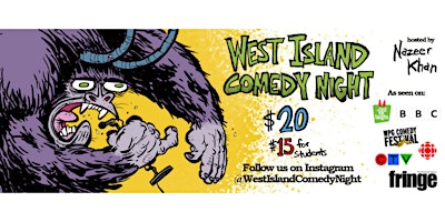 Image principale de West Island Comedy Night in Pointe-Claire