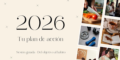 Image principale de Define tus objetivos y hábitos - Feliz 2026