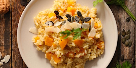Pumpkin Risotto Cooking Class {Virtual} primary image