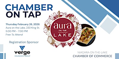 Image principale de Chamber on Tap - Aura on the Lake