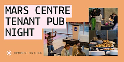 Image principale de MaRS Centre Tenant Pub Night!