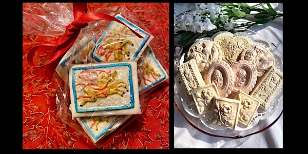 $25 Virtual Holiday Springerle Cookie and Decorating Class