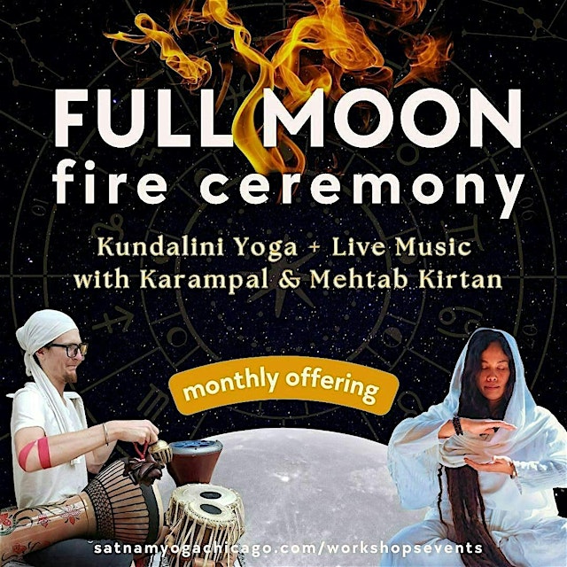 Full Moon Kundalini Yoga, Fire Ritual + Live Music primary image