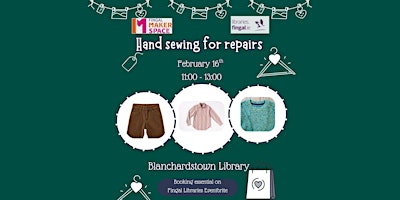 Image principale de Hand sewing for repairs for Adults