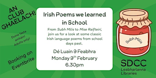 Image principale de Irish Poems we learned in School