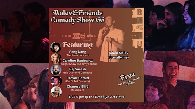 Malev & Friends Comedy @ BK Art Haus primary image