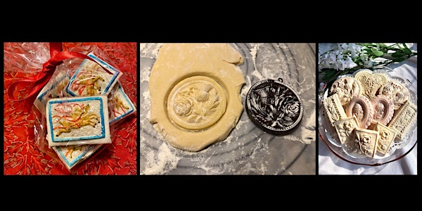 $40 Virtual Holiday Springerle Cookie and Decorating Class
