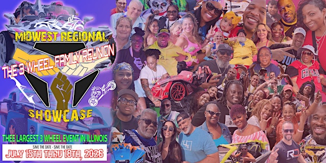 Image principale de Midwest Regional Showcase - The 3 Wheel Family Reunion