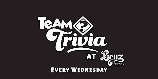 Image principale de Team Trivia Night at Bruz Beers Midtown