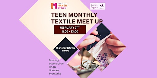 Image principale de Teen Monthly Textile Meet-up (Strictly 13-17 years old)
