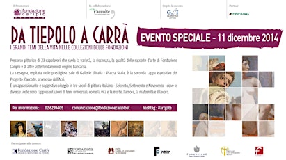 Immagine principale di Da Tiepolo a Carrà - Evento Speciale alle Gallerie d'Italia 