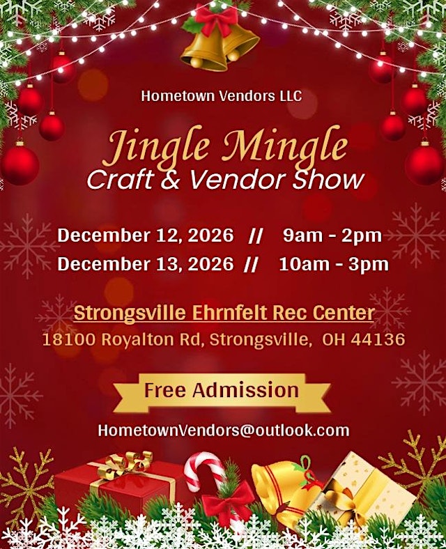 Imagen principal de 12th Annual Jingle Mingle Craft & Vendor Show