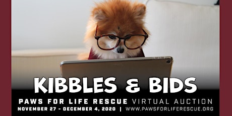 Kibbles & Bids virtual silent auction primary image