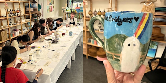 Image principale de Hand Painted Ceramics – Gold Coast | Relaxed Creative Workshop