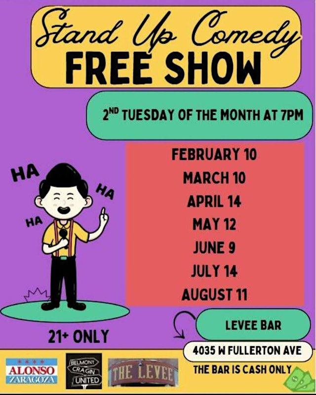 Image principale de Comedy at The Levee