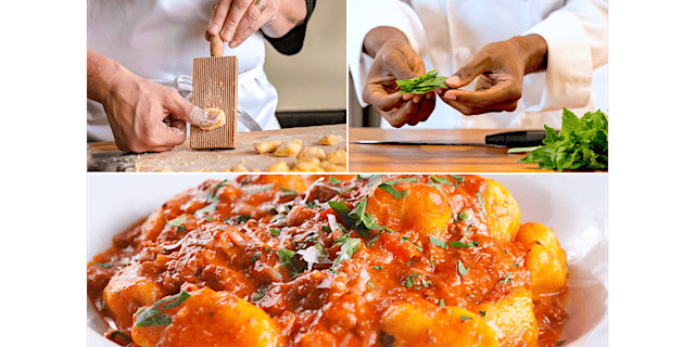 Image principale de Handmade Gnocchi at a Wine Bar With Chef Aaron - Pasta Making Cooking Class in Minneapolis | Classpop!™