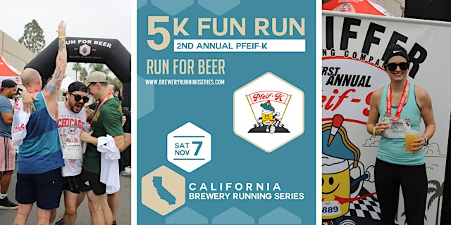 Second Annual Pfeiffer Pfeif-K Fun Run| 2026 CA Brewery Running Series primary image