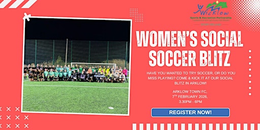 Image principale de Women's Social Soccer Blitz