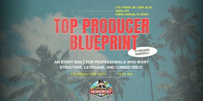 Image principale de Top Producer Blueprint