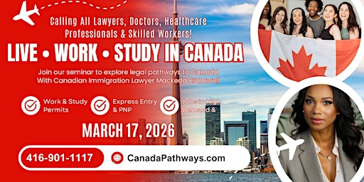 Image principale de Your Pathway to Canada: Live, Work & Study
