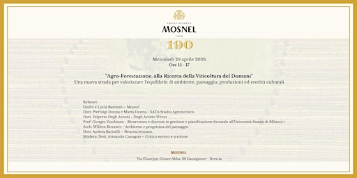 Image principale de “Agro-Forestazione, alla Ricerca della Viticoltura del Domani”