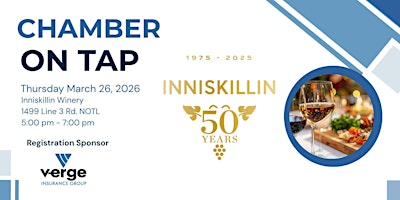 Image principale de Chamber on Tap - Inniskillin Winery