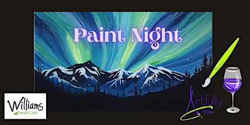 Image principale de 24th April Paint Night at Williams Cafe, Burlington