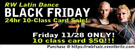 RW 24hr Class Card Sale! primary image