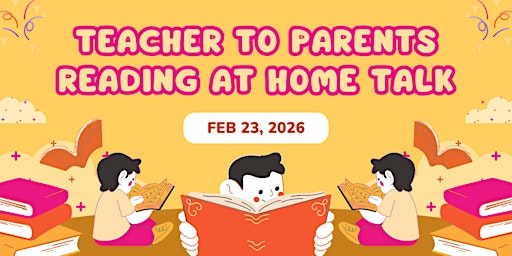 Image principale de Teacher to Parents - Reading at Home
