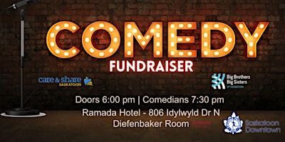 Image principale de Saskatoon Progress Club Comedy Fundraiser