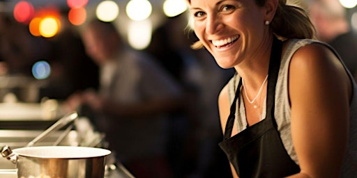 Image principale de Spanish Cooking Class w/ Dinner & Complimentary Wine Tasting