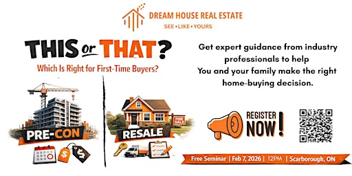 Image principale de First-Time Home Buyers: Pre-Con vs. Resale- Which Is Right for You?