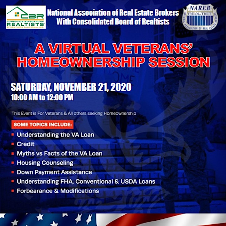 A Virtual Veterans' Homeownership Session image