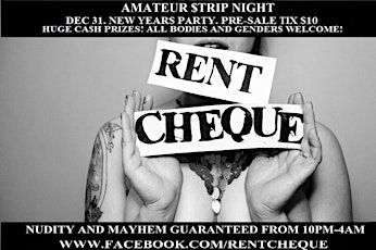 A VERY RENT CHEQUE NEW YEARS primary image