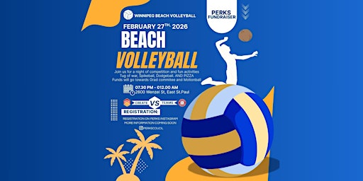 Image principale de Beach Volleyball Fundraiser