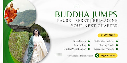 Image principale de Buddha Jumps presents Pause & Reset