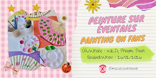 Image principale de Makers&Friends - Peinture sur éventails (Painting on fans)