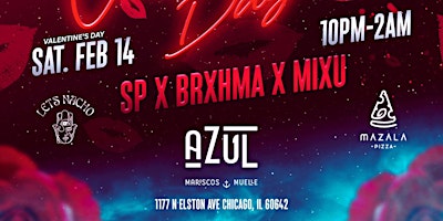 Image principale de Valentine's Day Party - Azul Rooftop Chicago