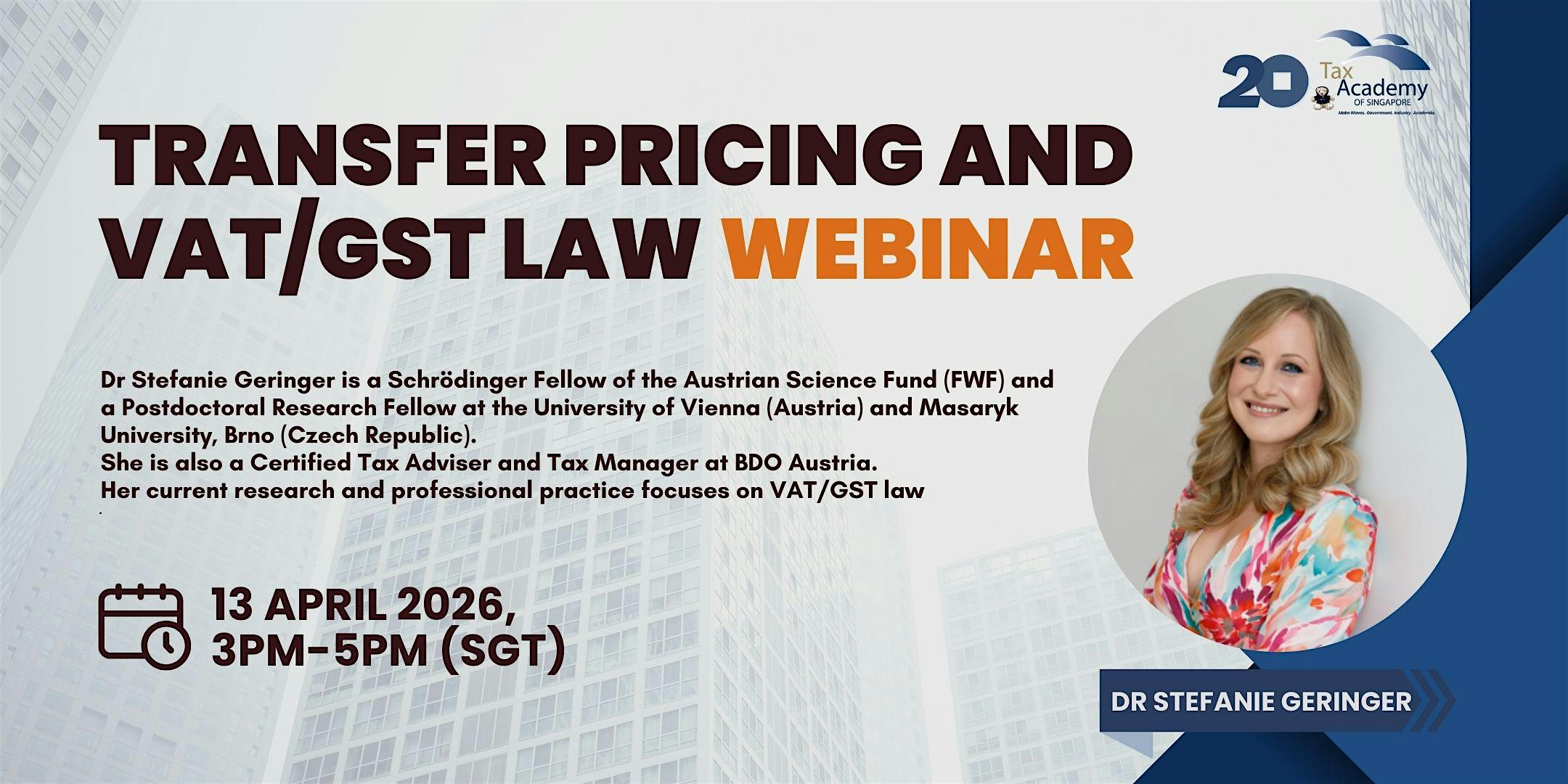 TaxEdge Series : Transfer Pricing and VAT/GST