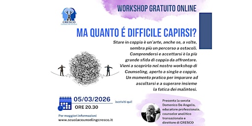 Image principale de MA QUANTO E' DIFFICILE CAPIRSI?