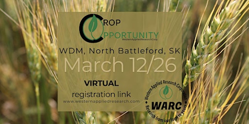 Image principale de Crop Opportunity 2026 (VIRTUAL Registration Link)