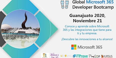 Imagen principal de Microsoft 365 Developer Bootcamp | Guanajuato 2020